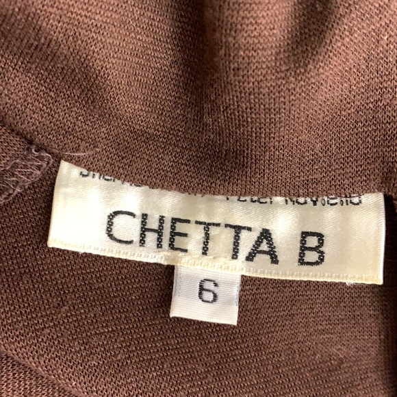 Vintage Wool Herringbone Turtleneck Dress Size 6 - Picture 8 of 14